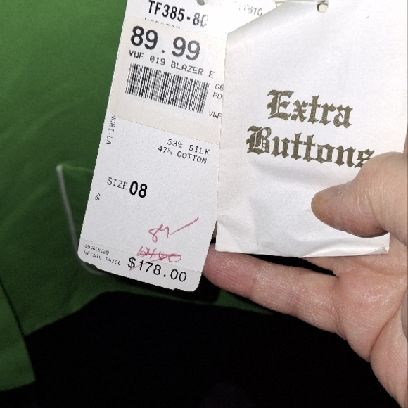 Pendeltons Green Blazer $35 BNT - Picture 2 of 4